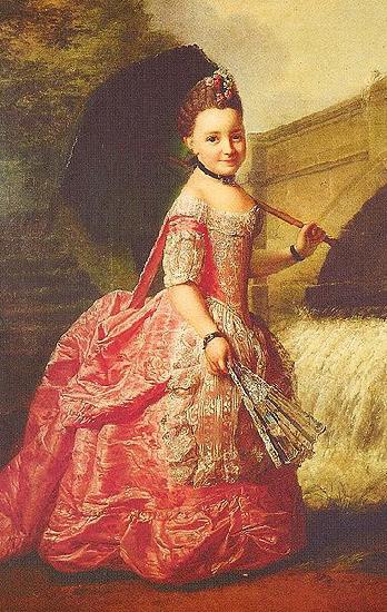 unknow artist Duchess Sophia Frederica of Mecklenburg-Schwerin oil painting image